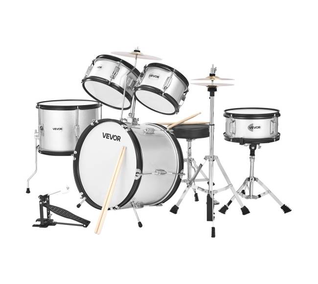 Vaikiškas 5 dalių būgnų rinkinys su 41 cm būgno8