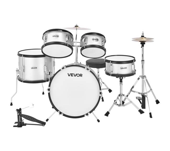 Vaikiškas 5 dalių būgnų rinkinys su 41 cm būgno10