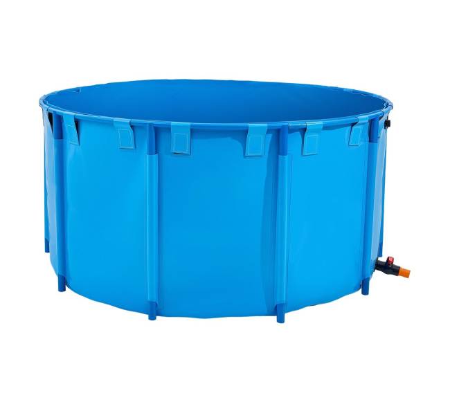 Sulankstomas apvalus žuvų tvenkinys10