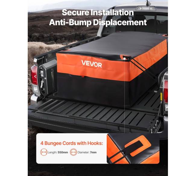 Krovininis maišas sunkvežimio lovai, atsparus vandeniui3