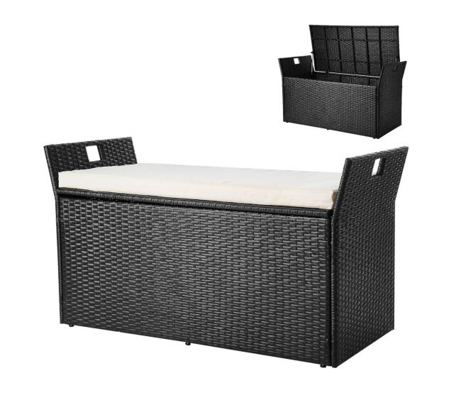 Lauko suoliukas su sandėliavimo dėže0