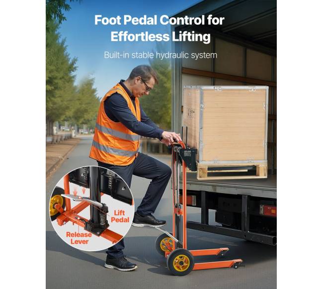 Hidraulinis medžiagų kėlimo stovas, 205 kg3