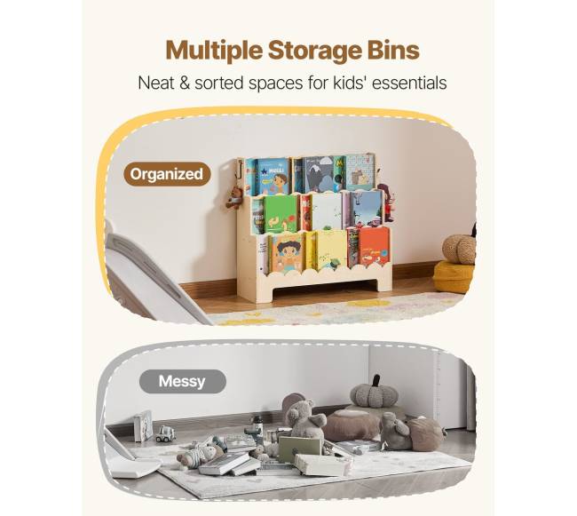 Montessori trijų lygių vaikų lentyna2