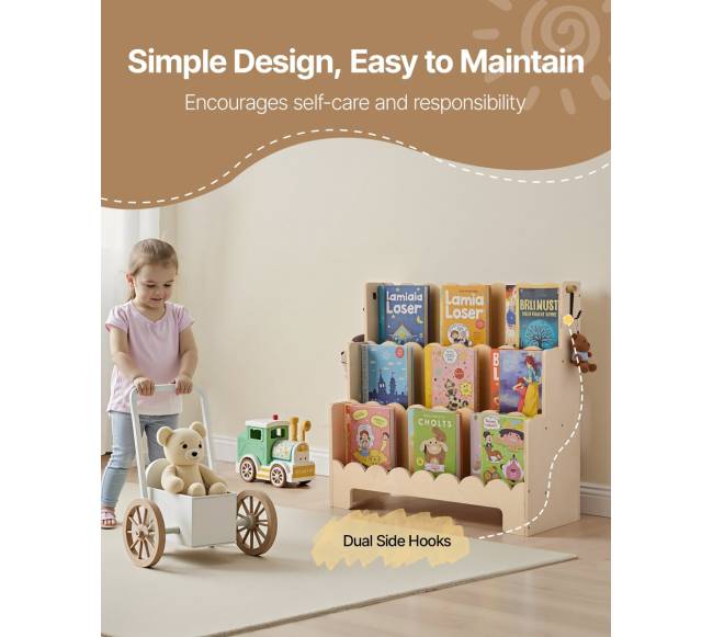 Montessori trijų lygių vaikų lentyna3