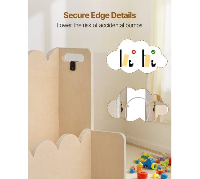 Montessori trijų lygių vaikų lentyna5