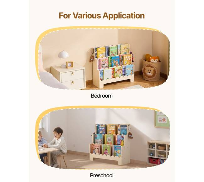 Montessori trijų lygių vaikų lentyna6