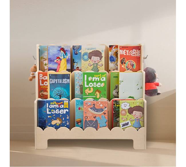 Montessori trijų lygių vaikų lentyna7