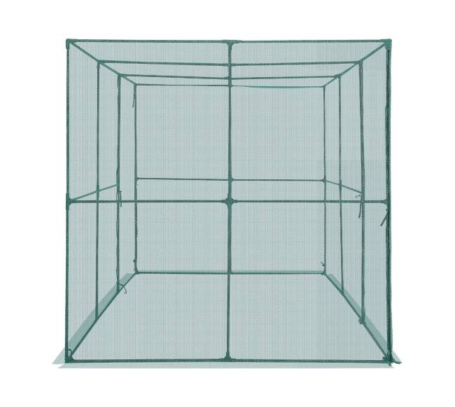 augalo apsauga 2,9 x 1,94 x 1,94 m augalų tentas su užsegama durimis9