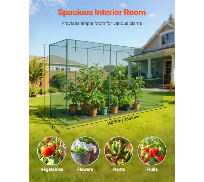 Apdangalas augalams su užtraukiamomis durimis1