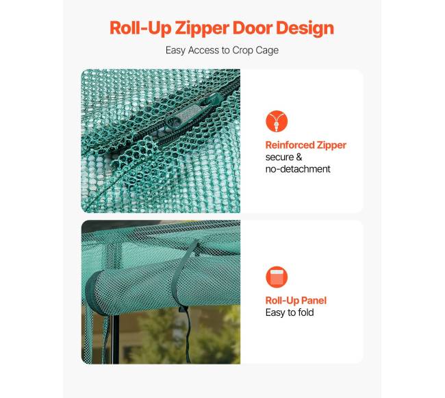 Apdangalas augalams su užtraukiamomis durimis4