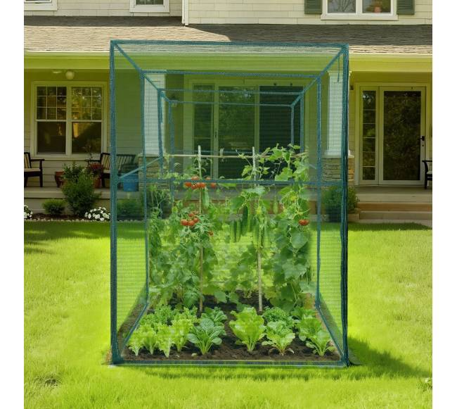 Apdangalas augalams su užtraukiamomis durimis7