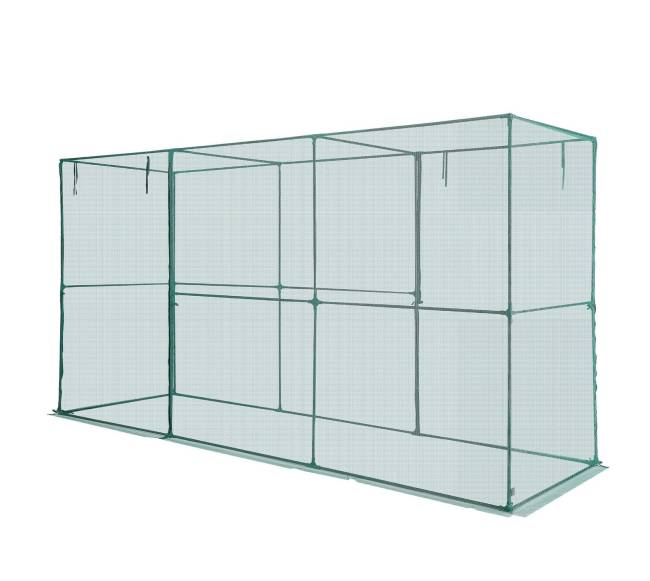 Apdangalas augalams su užtraukiamomis durimis8