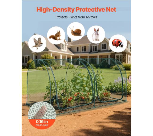 Augalų apsaugos palapinė su užtrauktuku3