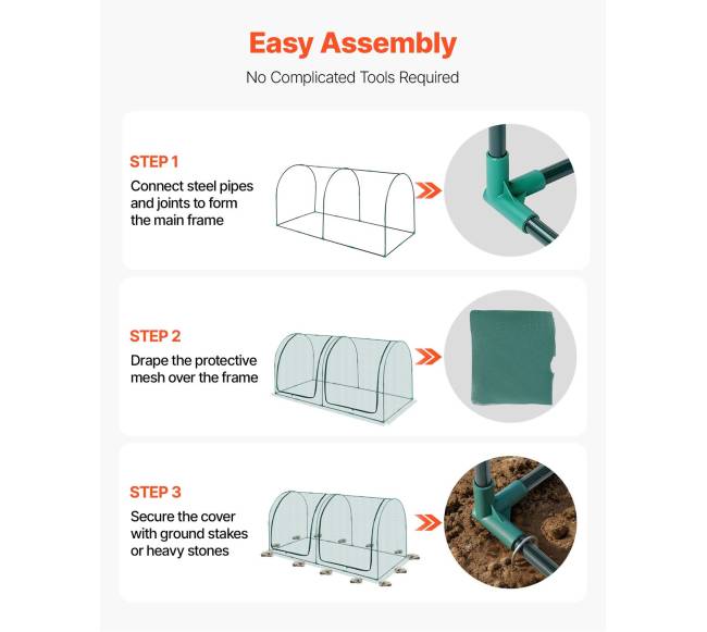 Augalų apsaugos palapinė su užtrauktuku5