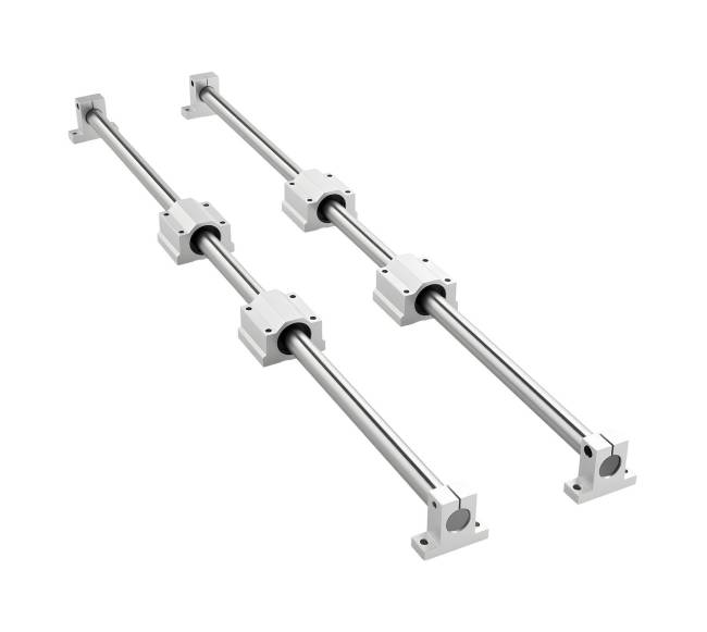 linijinių bėgių komplektas 1000 mm10