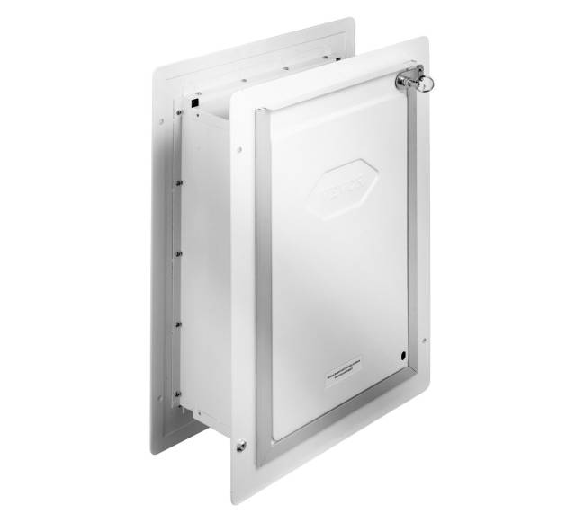 didelės naminių gyvūnų durys sienai su užraktu9