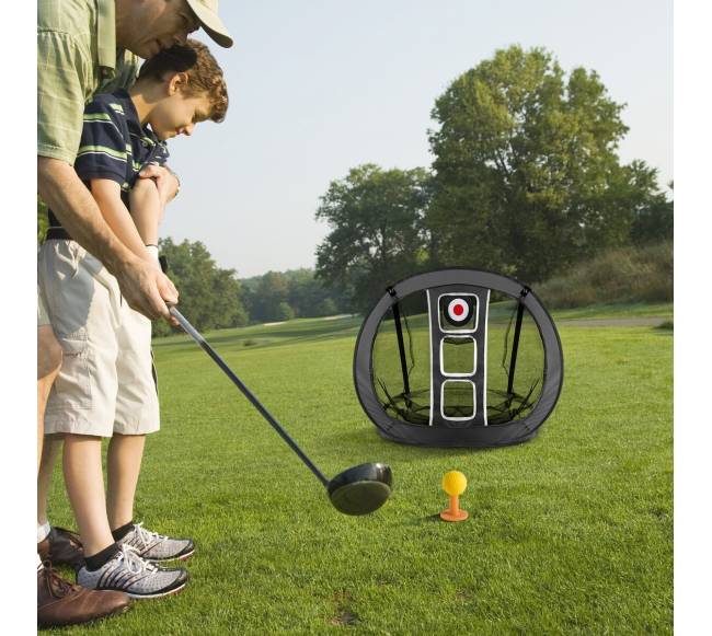 Lauko-golfo treniruočių tinklas su taikiniu7