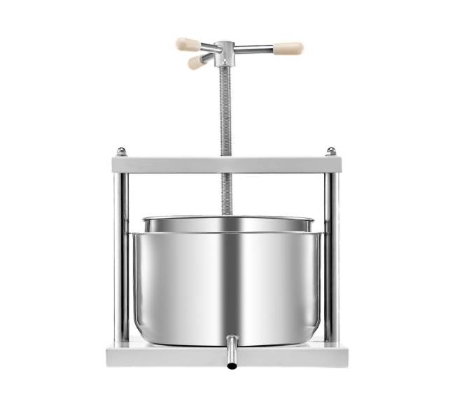 Vaisių vyno presas 12L nerūdijančio plieno8