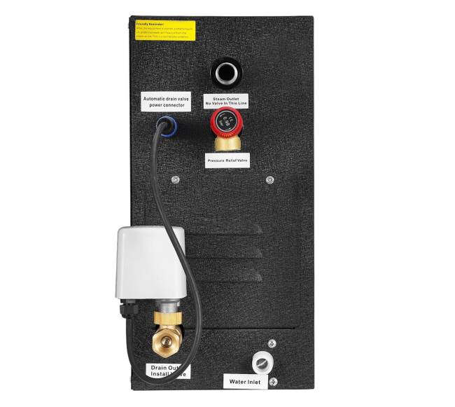 Garų generatorius, 7,5 kW garų dušo sistema su valdikliu8