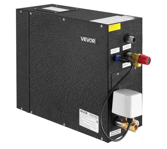 Garų generatorius, 7,5 kW garų dušo sistema su valdikliu10