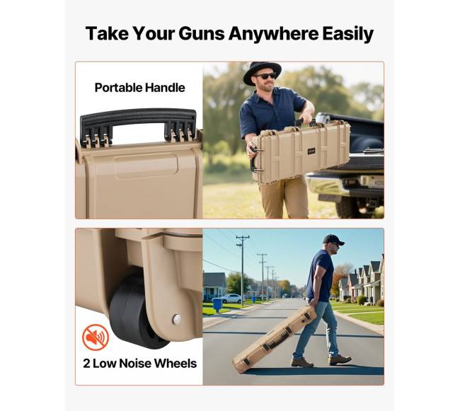 Šautuvų dėklas su užraktu ir ratukais6