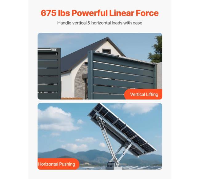 12V linijinis pavaros mechanizmas 101 cm1