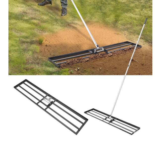 Vejos lyginimo grėblys su reguliuojama rankena0
