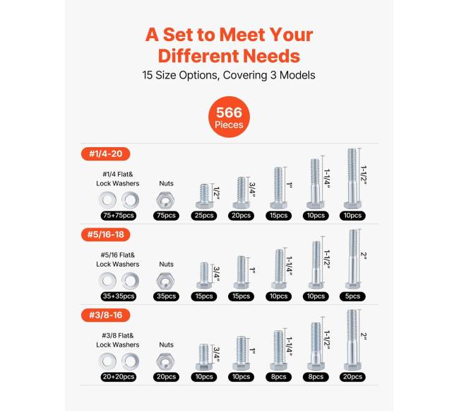 566 dalių varžtų ir veržlių rinkinys baldams1