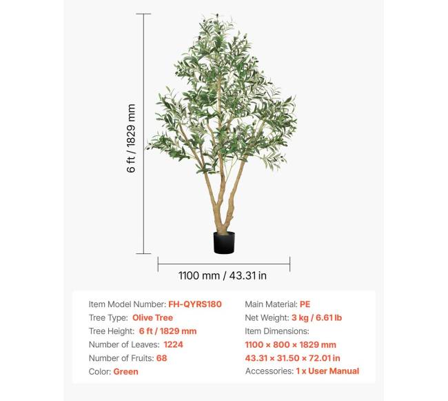 dirbtinis 180 cm alyvmedis su puodu6