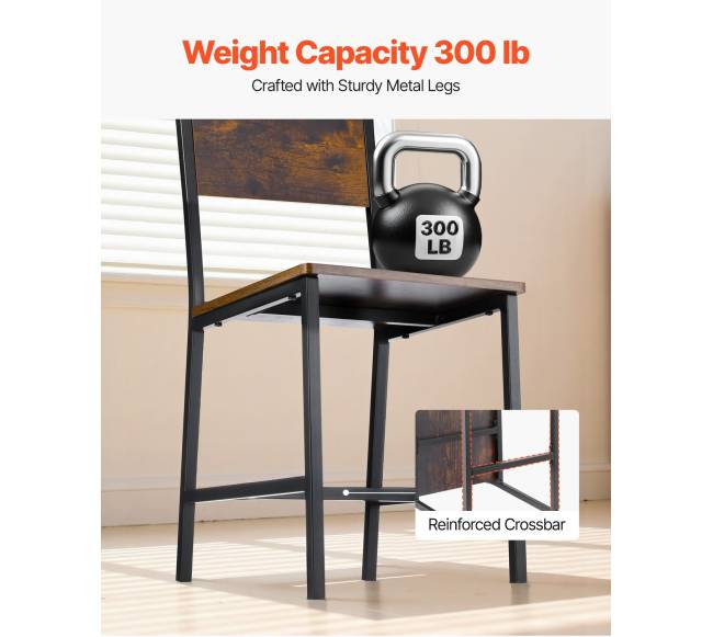 Keturių valgomojo kėdžių komplektas4