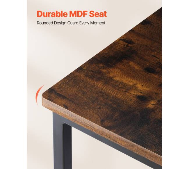 Valgomojo kėdės, 6 vnt., su metaliniu rėmu3