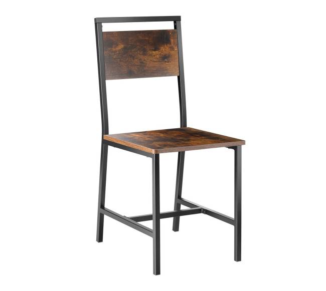 Valgomojo kėdės, 6 vnt., su metaliniu rėmu8