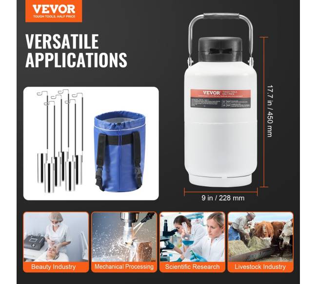 Skysto azoto talpa 3 L aliuminio lydinys6