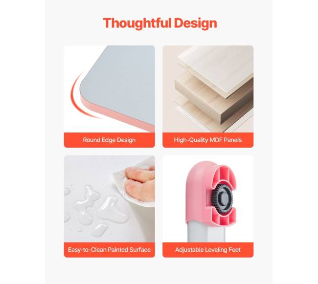 Reguliuojamas vaikų stalo ir kėdės komplektas5