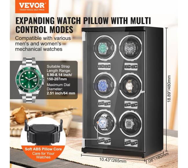 Laikrodžių suktuvas 6 automatiniams laikrodžiams1