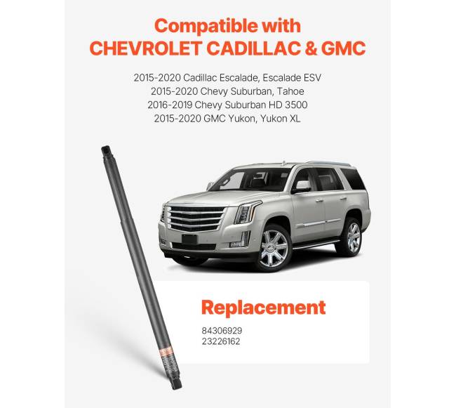 Bagažinės atramos Escalade 2015-20201