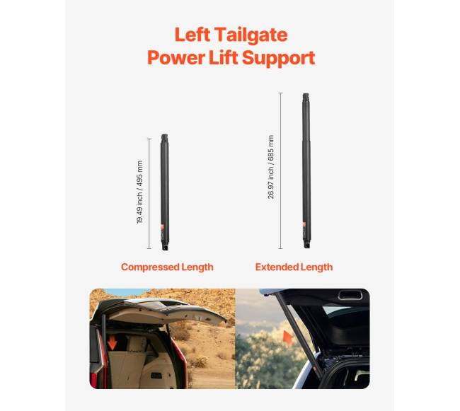 Bagažinės atramos Escalade 2015-20202