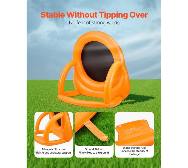 Pripučiamas futbolo smiginio taikinys su kamuoliais4