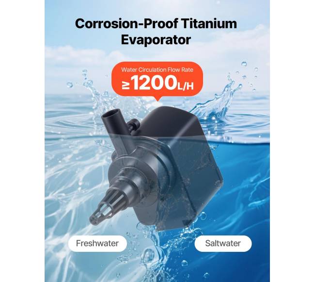 Akvariumo šaldytuvas 200L 0.1 AG4