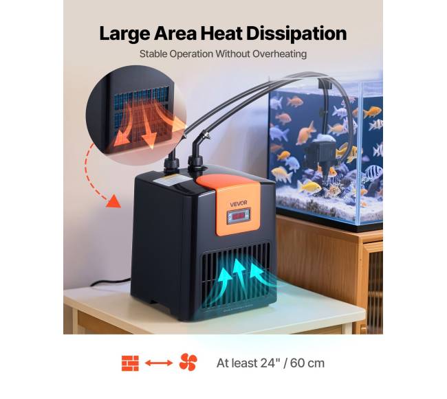 Akvariumo šaldytuvas 200L 0.1 AG5