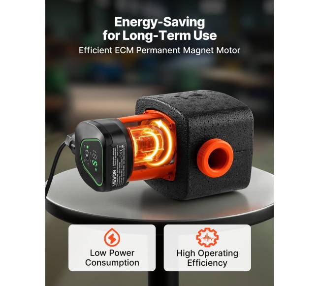 Aukšto efektyvumo cirkuliacinis siurblys LPS25-11PA2