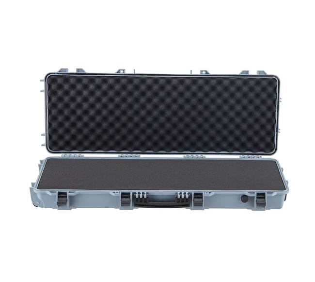 Tvirtas šautuvo dėklas su ratukais ir užraktais8