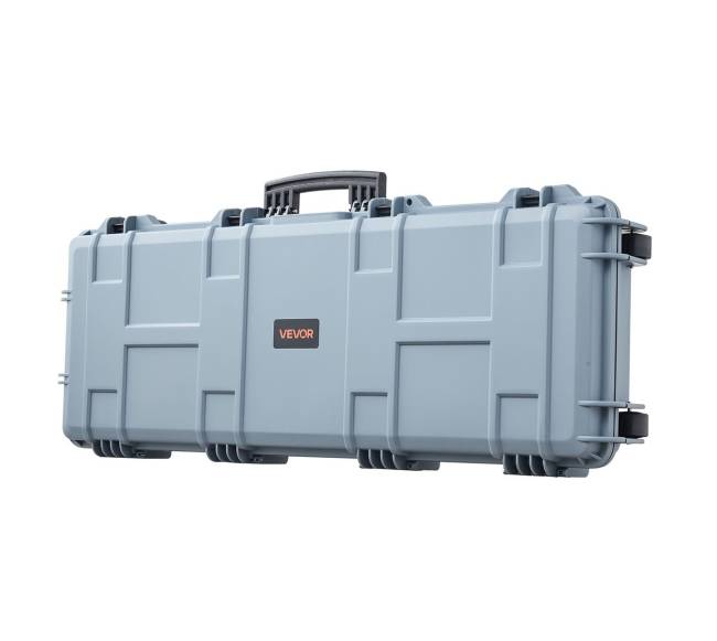 Tvirtas šautuvo dėklas su ratukais ir užraktais9