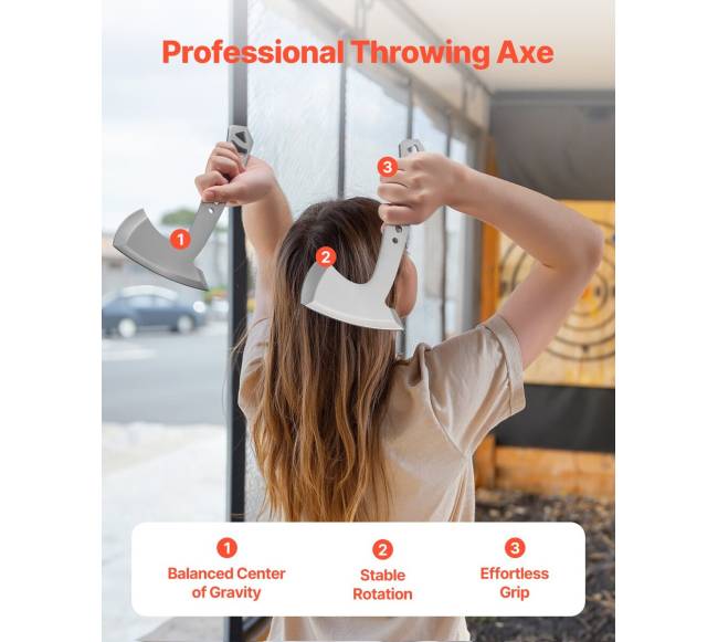 Mėtymo kirviai ir tomahaukai 3 vnt.1