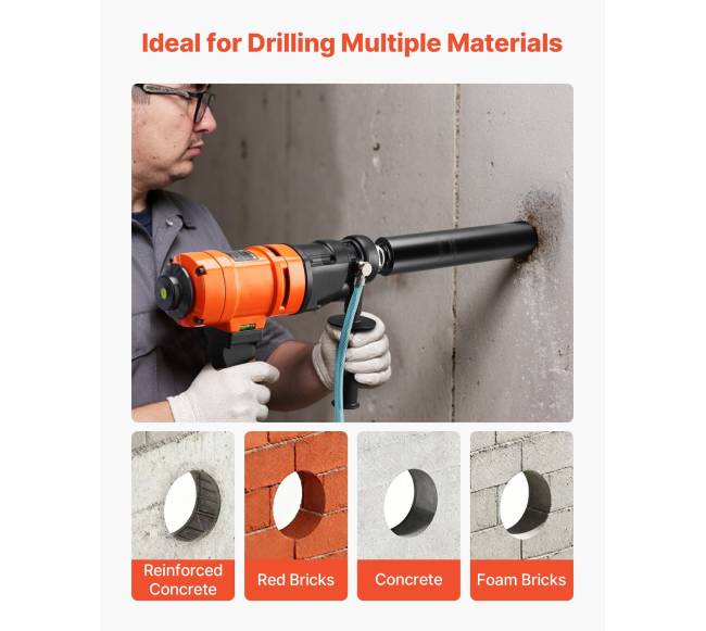 Šerdinė grąžto galva, 76 mm, 356 mm gylis3