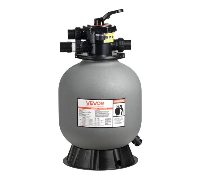 Smėlio filtras su 7-jų funkcijų vožtuvu baseinams9