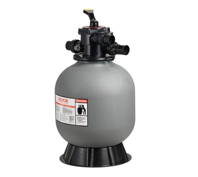 Smėlio filtras su 7-jų funkcijų vožtuvu baseinams10