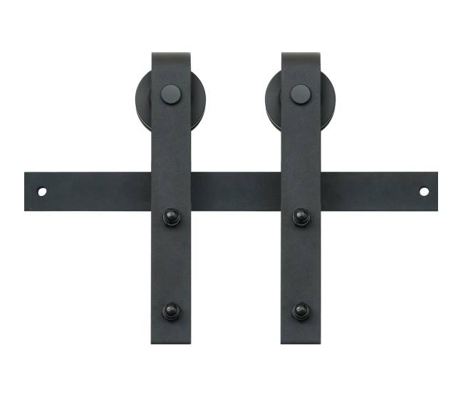 8 pėdų slankiojančių durų komplektas0