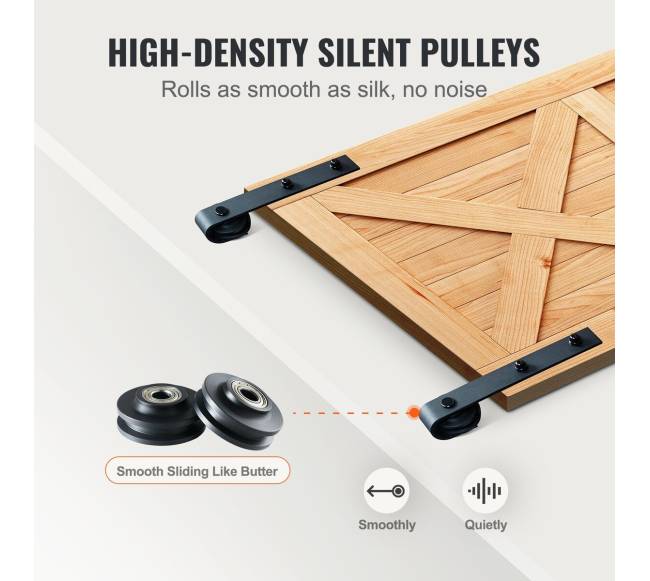 8 pėdų slankiojančių durų komplektas4