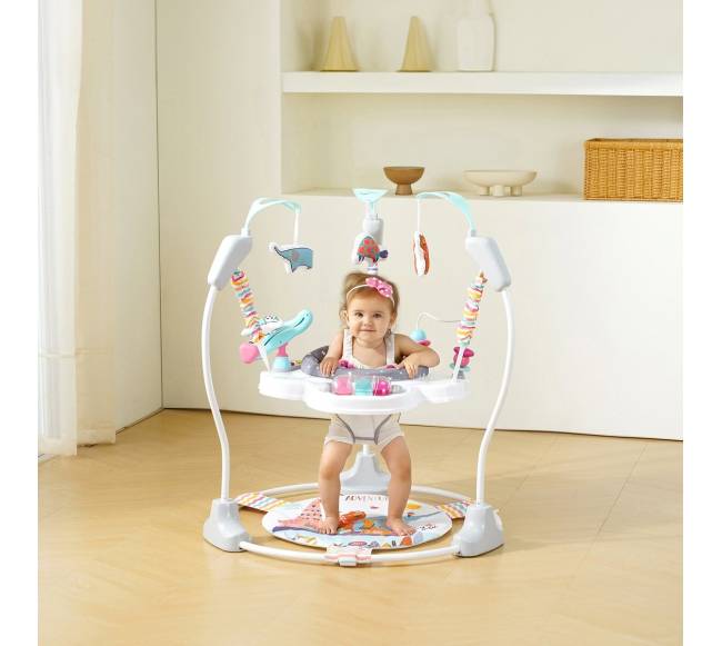 Vaikiškas šokliukas su žaislais ir muzika7